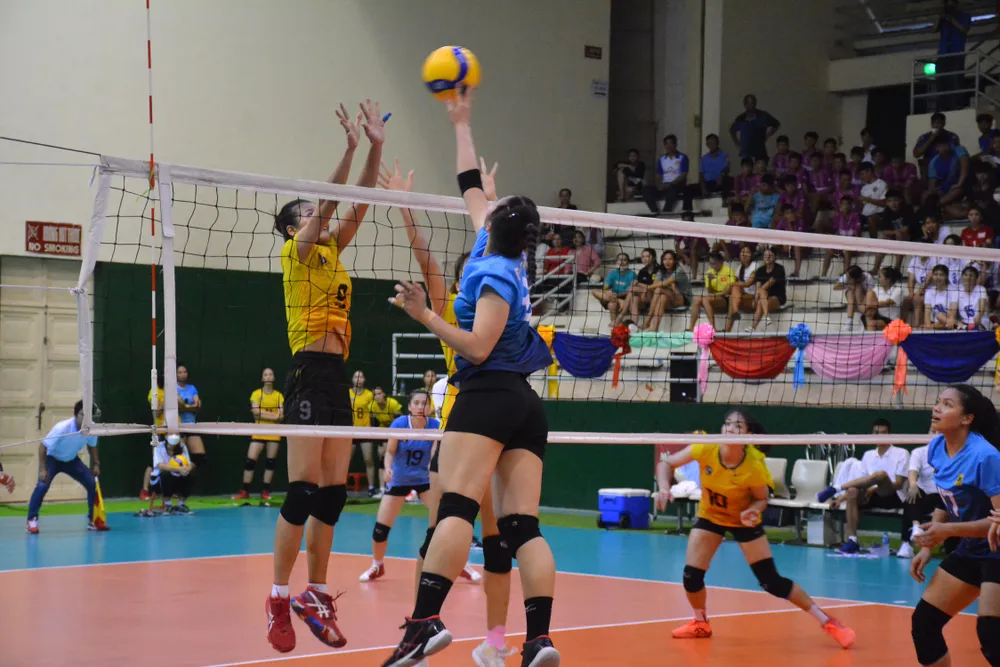 Các cô gái áo xanh VTV Bình Điền Long An đã thi đấu xuất sắc trong trận chung kết. Ảnh: HD