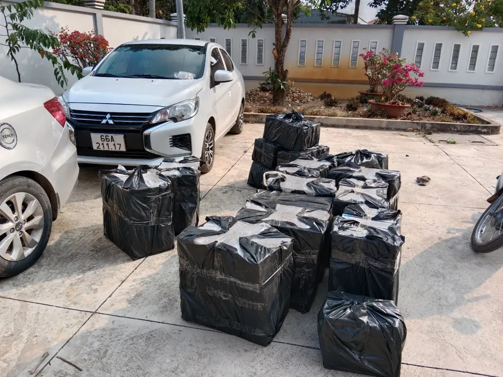 Tang vật bị thu giữ