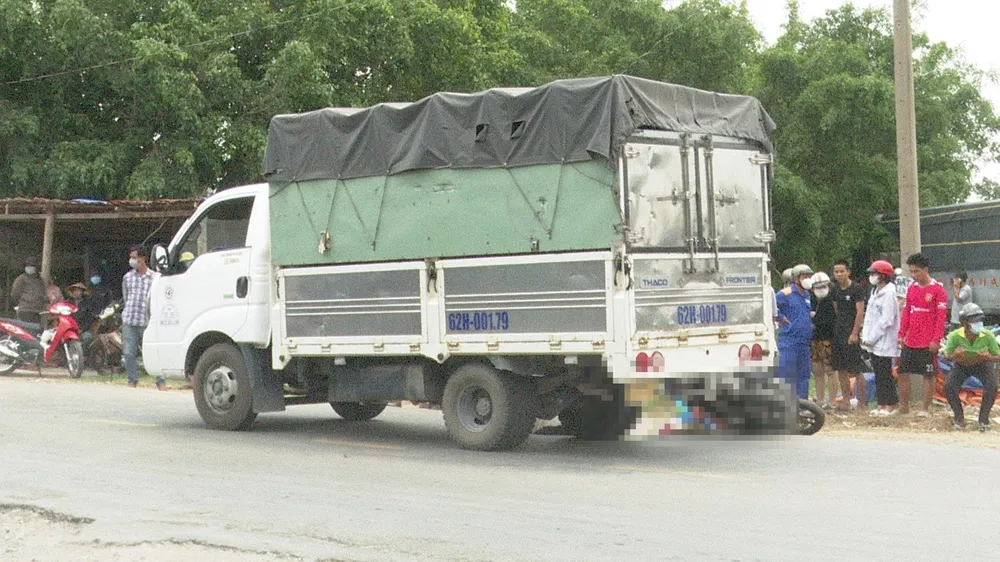 Hiện trường vụ tai nạn. Ảnh: CTV Hiện trường vụ tai nạn. Ảnh: CTV