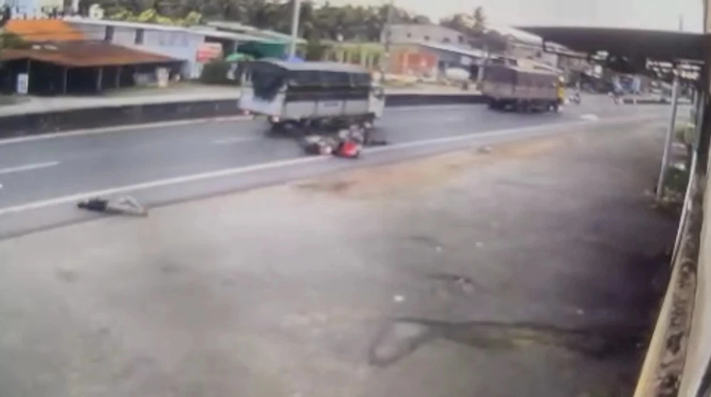 Ảnh cắt từ camera. Ảnh: NGỌC THÁI