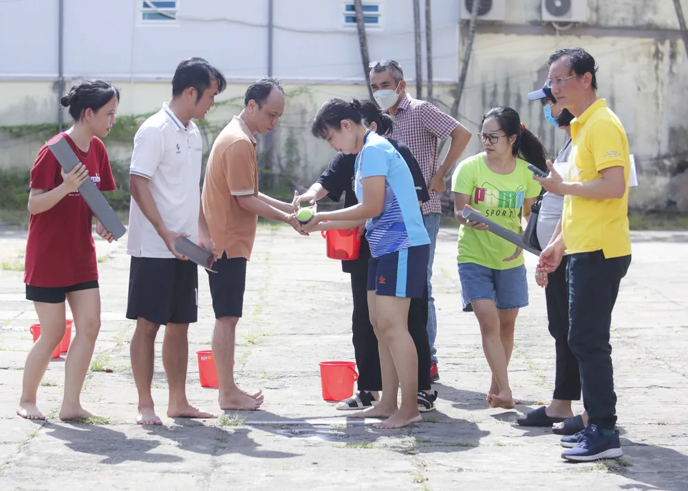 Hội thao thu hút gần 300 vận động viên tham gia. Ảnh: HUỲNH DU Hội thao thu hút gần 300 vận động viên tham gia. Ảnh: HUỲNH DU