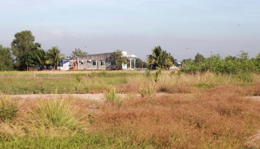 Địa phận xã Tân Bửu có tuyến Vành đai 3 đi qua. Ảnh: HUỲNH DU VANH DAI 3.jpeg
