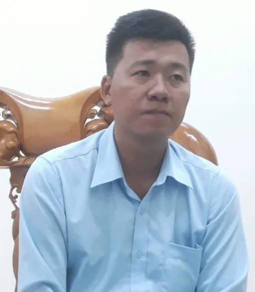 Lê Minh Luân, Phó Giám đốc phụ trách Phòng giao dịch Vietbank Cần Giuộc, bị Cơ quan CSĐT khởi tố, bắt tạm giam. Ảnh: CA Bắt tạm giam phó giám đốc ngân hàng tham ô hơn 11,4 tỉ đồng