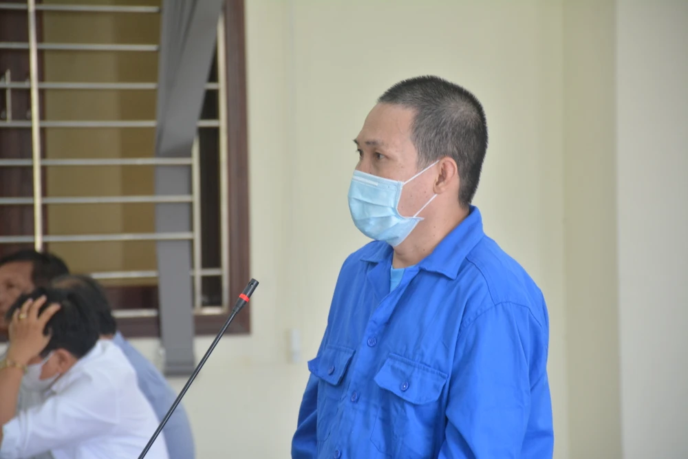 Nguyễn Văn Thanh sau khi sử dụng ma túy đã lái xe tông chết trung tá CSGT và hai người đi đường. Ảnh:HD trung tá CSGT (2).JPG
