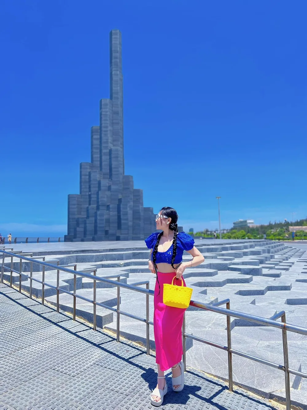 Tháp được coi là biểu tượng du lịch của Tỉnh Phú Yên. ẢNH: CẨM HÀ Tháp được coi là biểu tượng du lịch của Tỉnh Phú Yên. ẢNH: CẨM HÀ