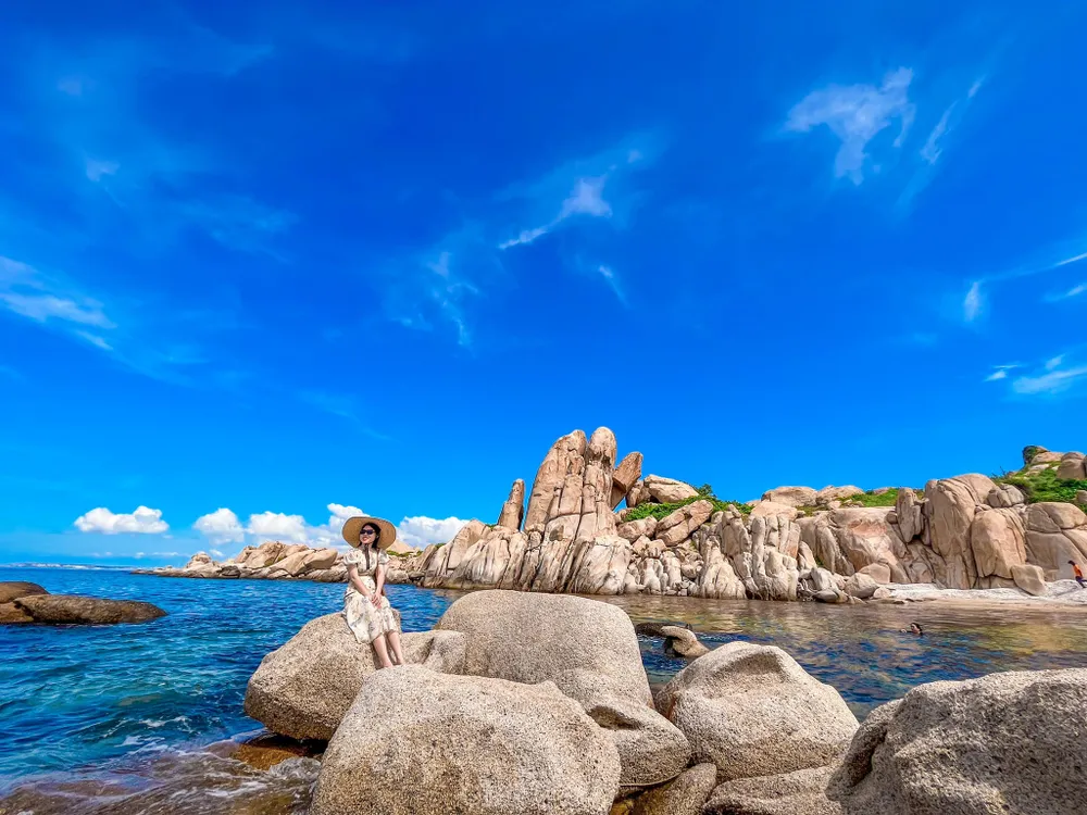 Check-in đảo Cù Lao Câu với nhiều phong cảnh đẹp, lạ: Ảnh: ĐINH THUỲ