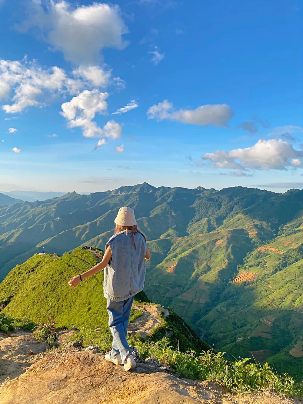 Địa điểm săn mây ở Tà Xùa. Ảnh: KIỀU TRANG