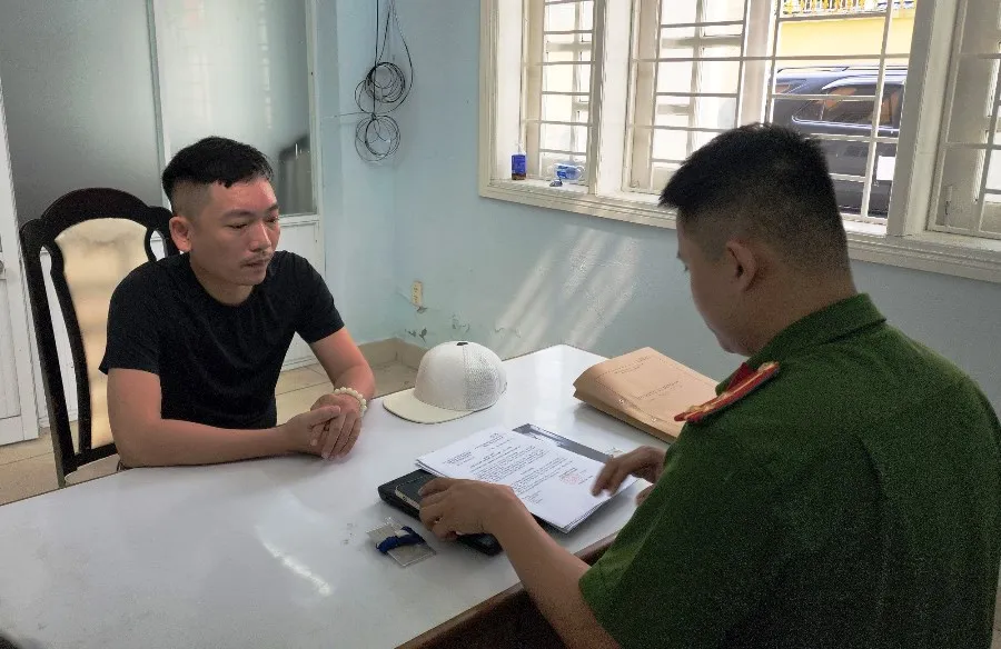 Nghi phạm Nguyễn Văn Thu. Ảnh: H.H Nghi phạm Nguyễn Văn Thu. Ảnh: H.H