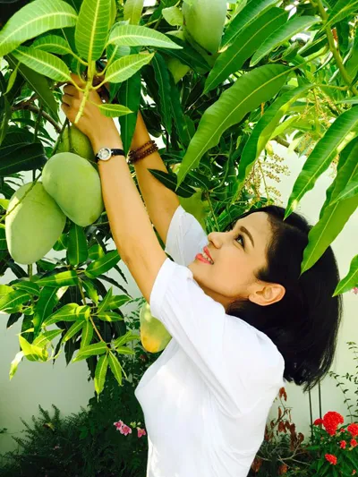 Biệt thự nhà vườn ngập hoa quả của diễn viên Việt Trinh ảnh 6