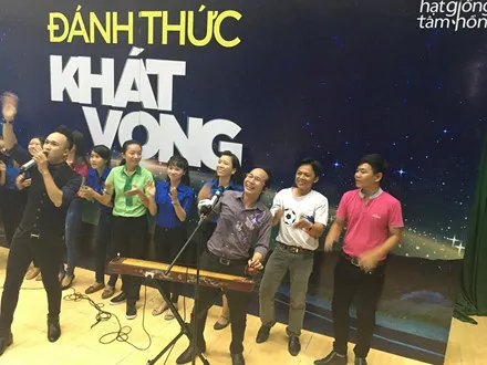 Hà Chương và Sơn Lâm cùng “Đánh thức khát vọng” ảnh 3 Hà Chương và Sơn Lâm cùng “Đánh thức khát vọng” ảnh 3