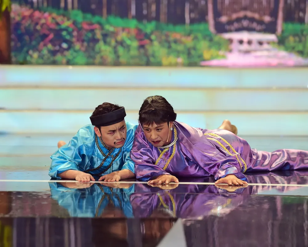 Cùng bạn diễn trong tiểu phẩm Thạch Sanh Lý Thông 