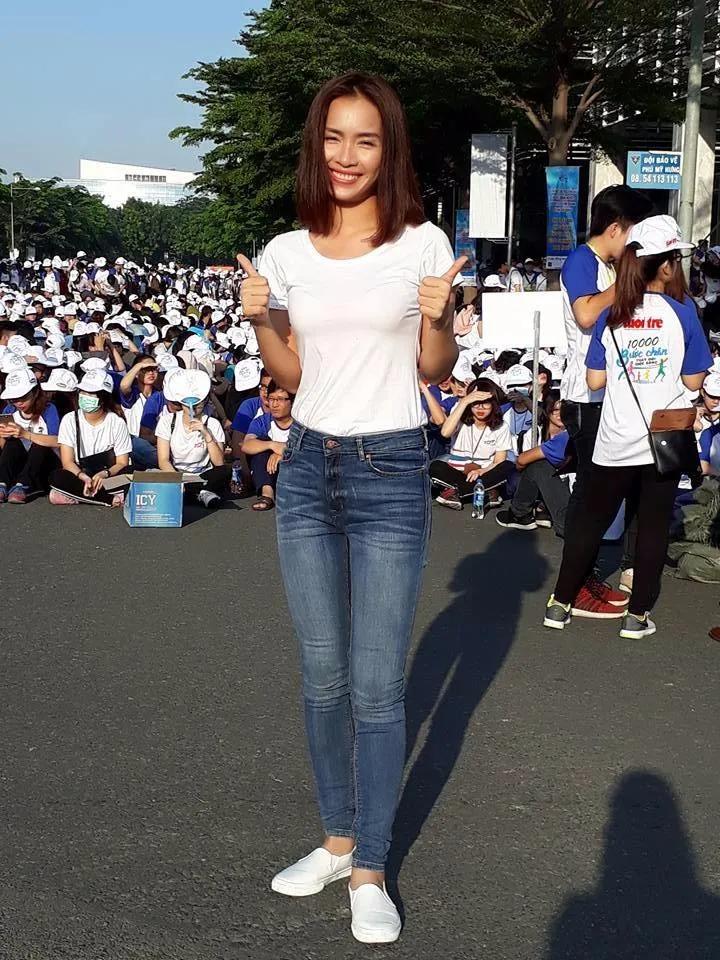 Vẻ đẹp khỏe khoắn của Ái Phương.