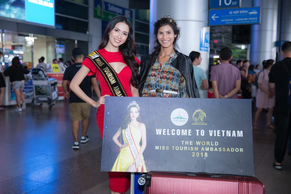 Hoa hậu quốc tế đổ bộ đến VN dự World Miss Tourism Ambassador ảnh 6