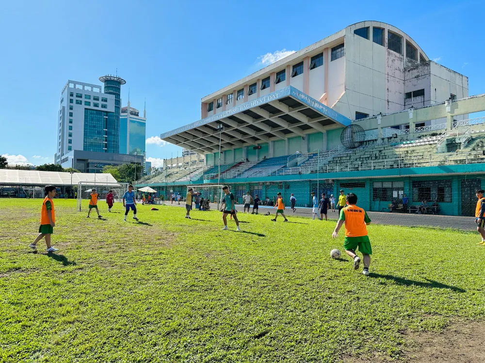 Bóng đá là môn được khá nhiều thí sinh chọn lựa. Ảnh: HUỲNH THƠ