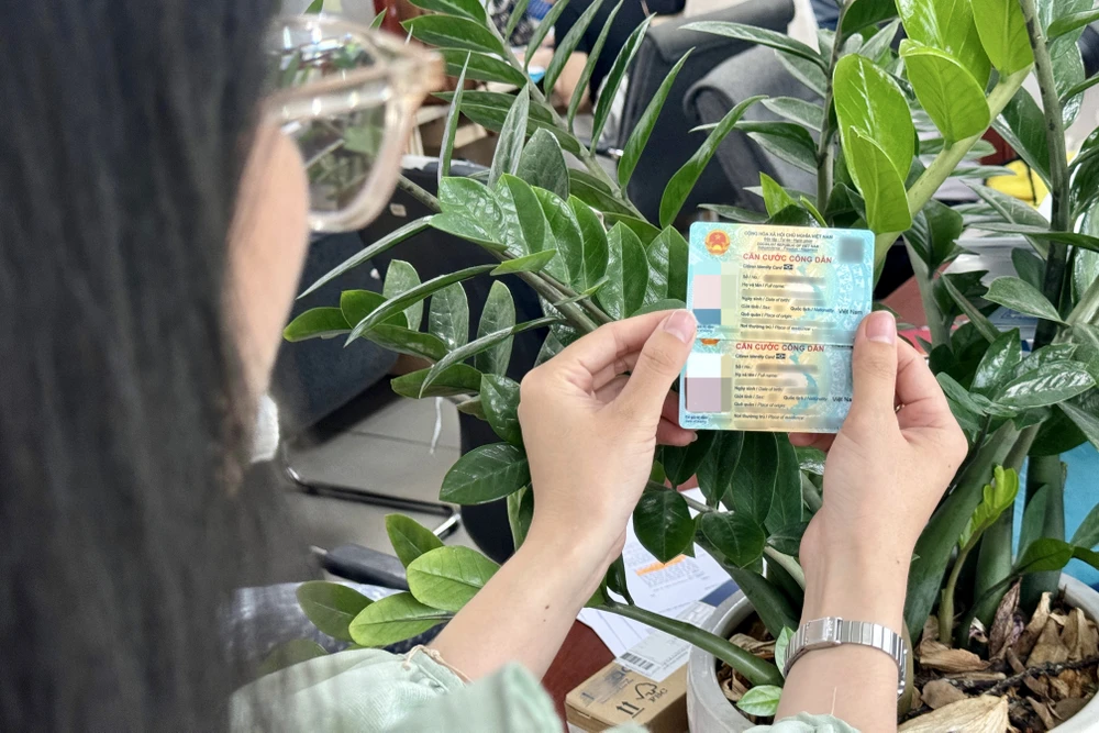 Đổi tên thành thẻ căn cước còn để đảm bảo tính bao quát. Ảnh: HUỲNH THƠ Đổi tên thành thẻ căn cước.jpeg