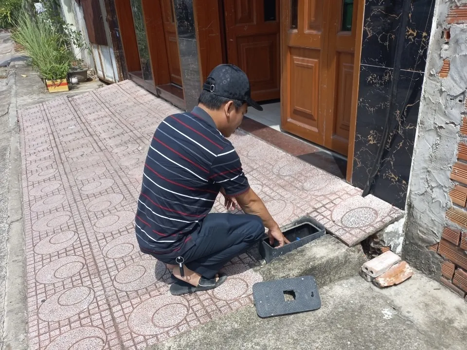 Tiền nước tăng cao vì chưa cập nhật thông tin số định danh cá nhân để đăng ký định mức. Ảnh: NVCC Đăng ký định mức nước.jpeg