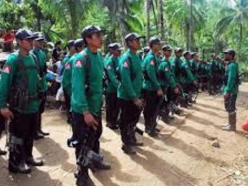 Các tay súng của nhóm phiến quân Maoist. 