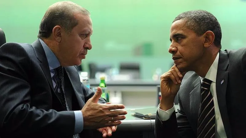 Tổng thống Obama (phải) và Tổng thống Tổng thống Thổ Nhĩ Kỳ Erdoğan sẽ gặp nhau tại Hàng Châu (Trung Quốc). 