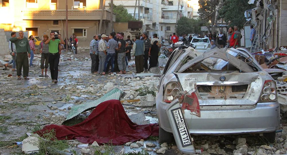 Chưa bên nào nhận trách nhiệm vụ không kích. 