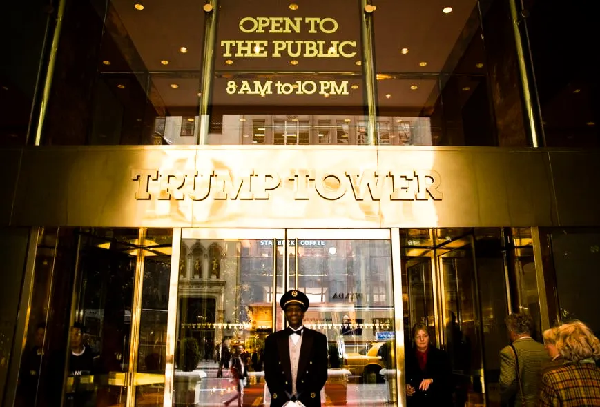 Cao ốc Trump Tower. Ảnh: FLICKR