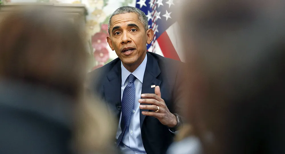 Tổng thống Obama nhận trách nhiệm về thất bại của đảng Dân chủ trong các cuộc bầu cử trong 8 năm ông làm tổng thống. Ảnh: AP