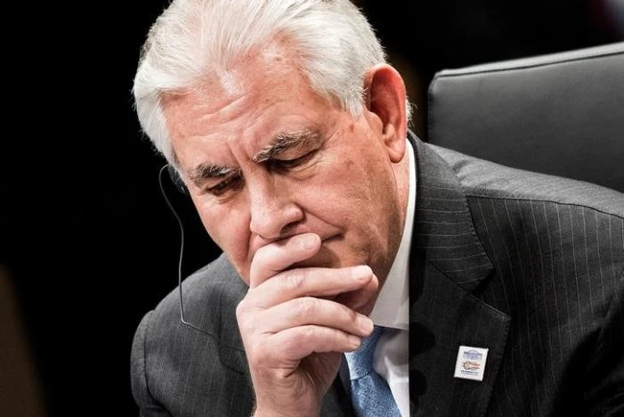 Ngoại trưởng Mỹ Rex Tillerson họp với các ngoại trưởng G20 tại Đức ngày 16-2. Ảnh: REUTERS