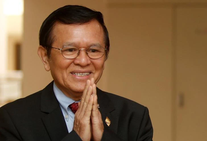 Ông Kem Sokha vừa được bầu làm Chủ tịch đảng CNRP. Ảnh: REUTERS