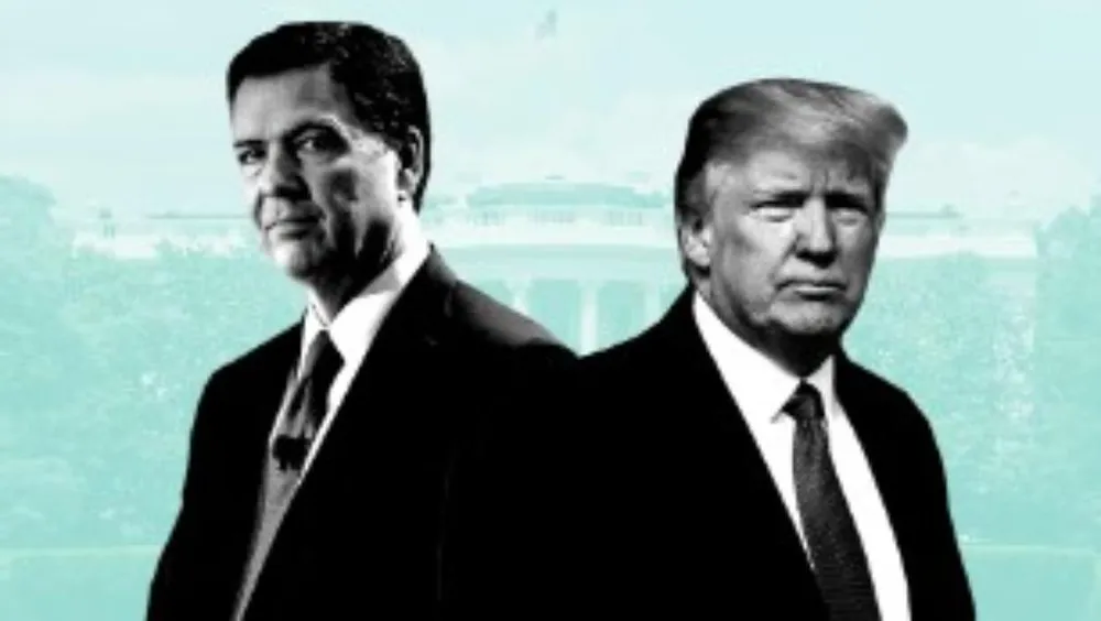 Ông Trump phải từng yêu cầu ông Comey phải cam kết trung thành. Ảnh: CNN