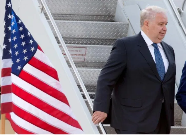 Đại sứ Nga tại Mỹ Sergei Kislyak từng gặp gỡ nhiều nhân vật đội tranh cử ông Trump. Ảnh: REUTERS