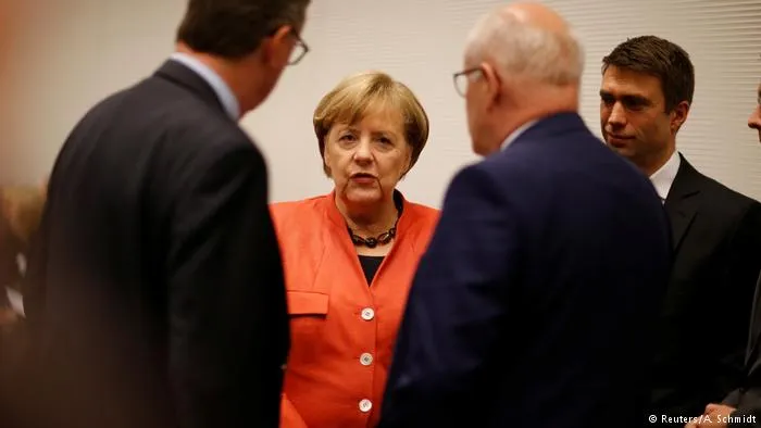 Thủ tướng Merkel đang đối mặt thách thức trong thành lập liên minh. Ảnh: DW