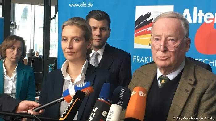 Đảng AfD tin mình sẽ có lợi thế hơn nếu bầu cử sớm. Ảnh: DW