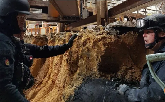 Công trường xây dựng nơi phát hiện quả bom thứ hai. Ảnh: SCMP