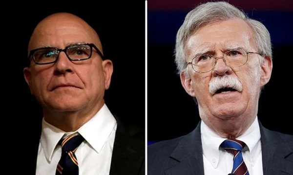 Thay thế vị trí Cố vấn An ninh Quốc gia của ông H.R. McMaster (trái) sẽ là ông John Bolton. Ảnh: REUTERS