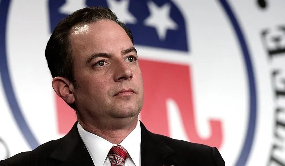 Chánh Văn phòng Nhà Trắng Reince Priebus bị ông Trump sa thải tháng 7-2017. Ảnh: POLITICO