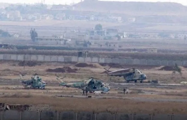 Căn cứ không quân Tiyas của Syria ở tỉnh Homs. Ảnh: BNP