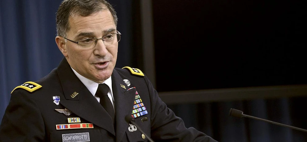 Tư lệnh tối cao NATO tại châu Âu Curtis Scaparrotti. Ảnh: RUSSIA MATTERS
