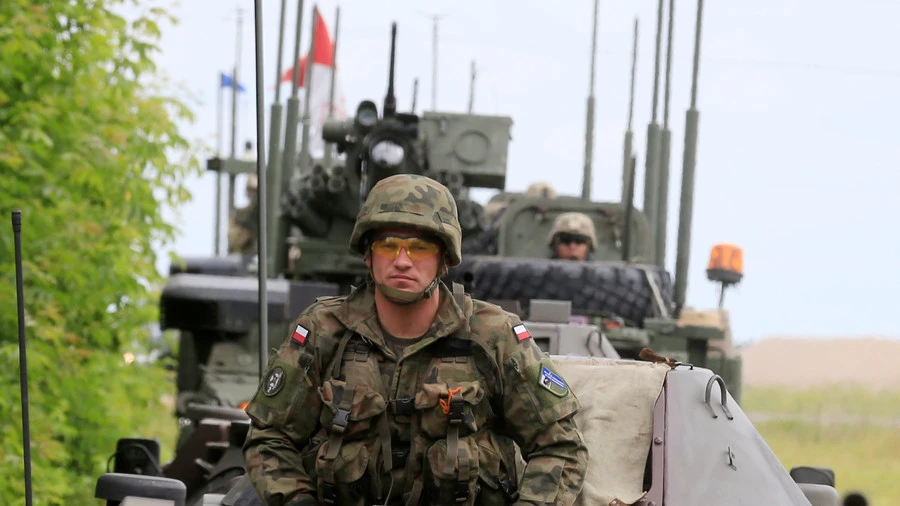 Binh sĩ NATO tại Ba Lan. Ảnh: REUTERS