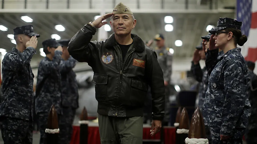 Đô đốc Harry Harris, Tư lệnh lực lượng Mỹ ở Thái Bình Dương đang được cân nhắc vào vị trí đại sứ Mỹ ở Hàn Quốc. Ảnh: LOCAL10