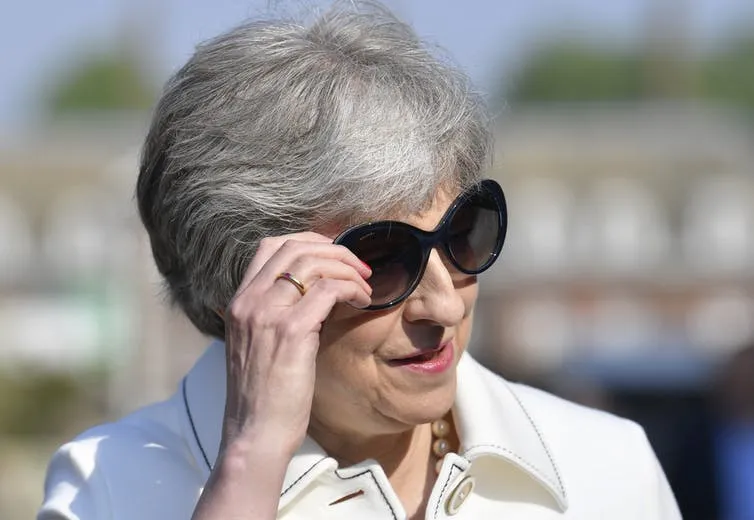 Anh và Thủ tướng Theresa May đến hội nghị G7 lần này với tâm thế thân thiện và hòa giải. Ảnh: EPA