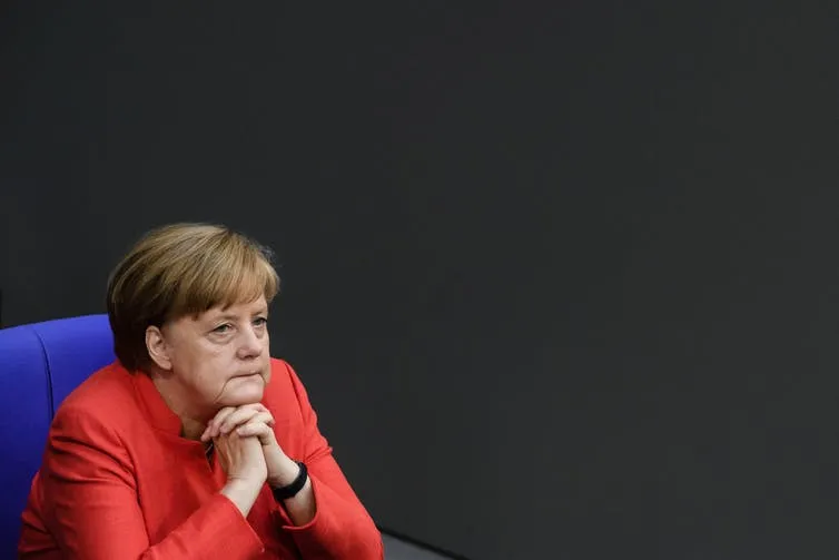 G7 sẽ là một kỳ hội nghị khó khăn với Thủ tướng Đức Angela Merkel. Ảnh: EPA