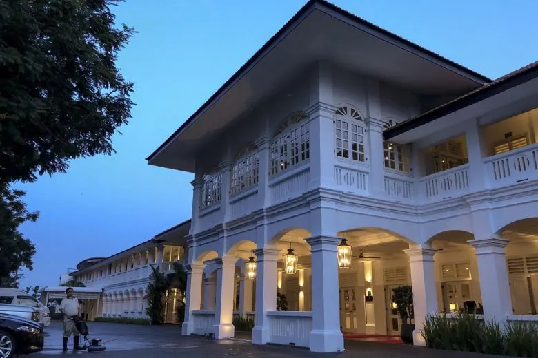 Khách sạn Capella ở Singapore, nơi tổ chức thượng đỉnh Mỹ-Triều. Ảnh: EPA