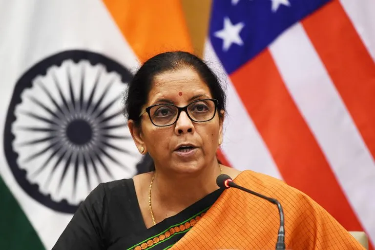 Bộ trưởng Quốc phòng Ấn Độ Nirmala Sitharaman. Ảnh: BUDDYBITS