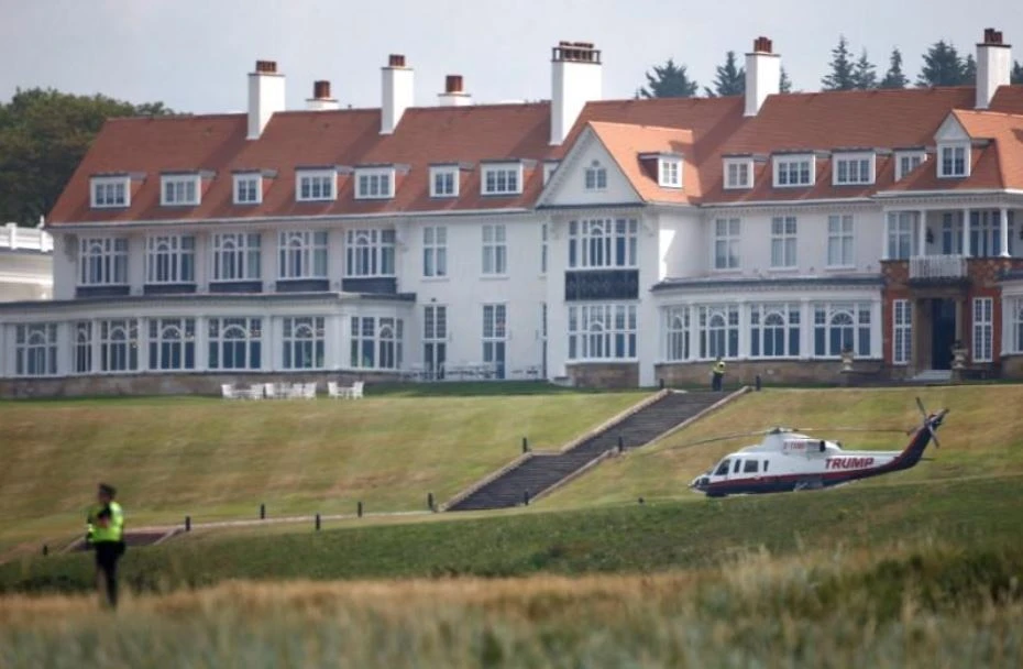 Khu nghỉ dưỡng đánh golf của Tổng thống Mỹ Donald Trump ở Turnberry (Scotland). Ảnh: REUTERS