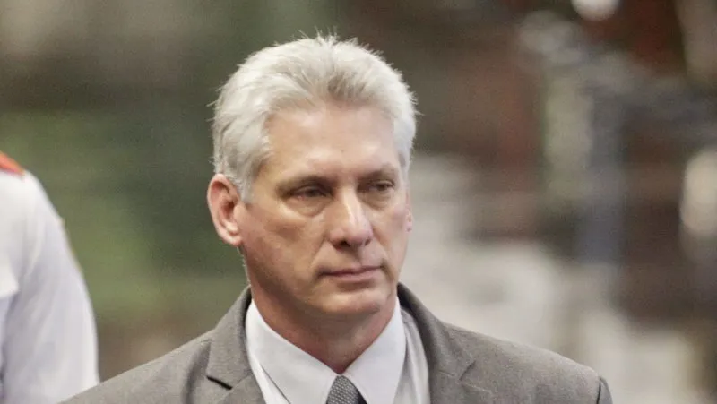 Ông Miguel Diaz-Canel kế nhiệm chức Chủ tịch Cuba từ ông Raul Castro từ tháng 4, thừa nhận kinh tế nước này tăng trưởng không như dự báo và mong muốn. Ảnh: RTE