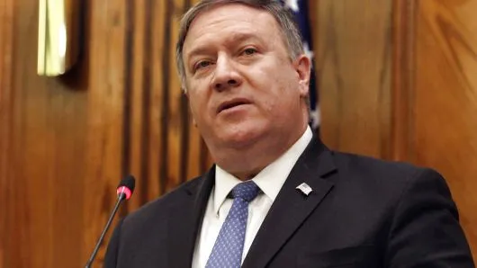 Ngoại trưởng Mỹ Mike Pompeo nói Mỹ sẽ chi 113 triệu USD thắt chặt quan hệ với khu vực Ấn Độ Dương-Thái Bình Dương. Ảnh: AP