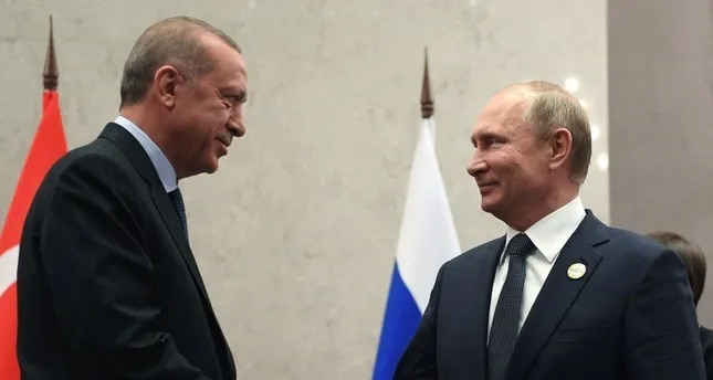 Tổng thống Thổ Nhĩ Kỳ Recep Tayyip Erdogan có cuộc điện đàm với Tổng thống Nga Vladimir Putin về kinh tế ngày 10-8. Ảnh: AFP
