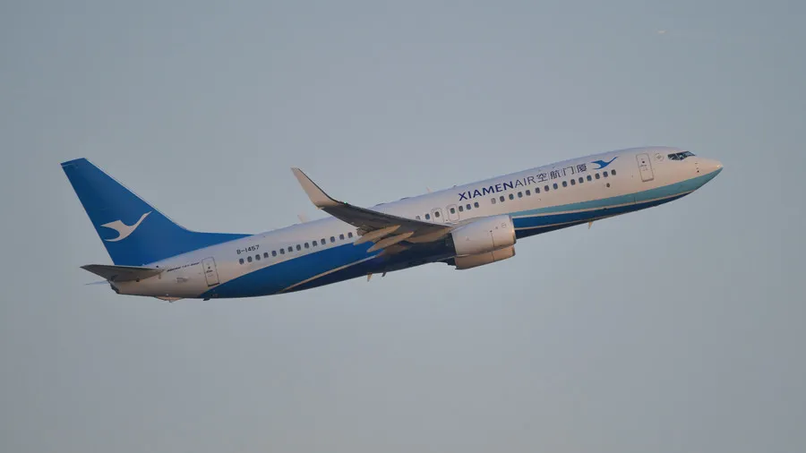 Một chiếc Boeing 737-800 của hãng XiamenAir của hãng hàng không XiamenAir. Ảnh: FLICKR