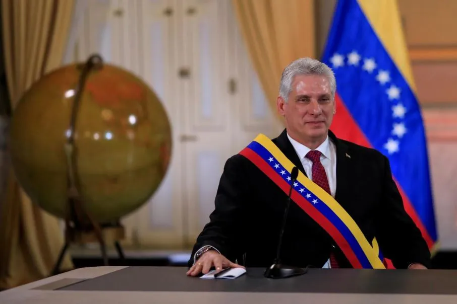 Tổng thống Cuba Miguel Diaz-Canel sẽ lên án lệnh cấm vận thương mại của Mỹ lên Cuba hàng chục năm nay tại Đại Hội đồng LHQ. Ảnh: REUTERS