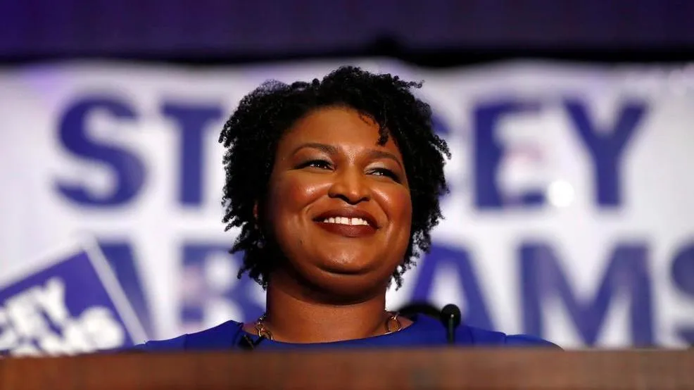 Nữ ứng viên Dân chủ Stacey Abrams. Ảnh: WGXA