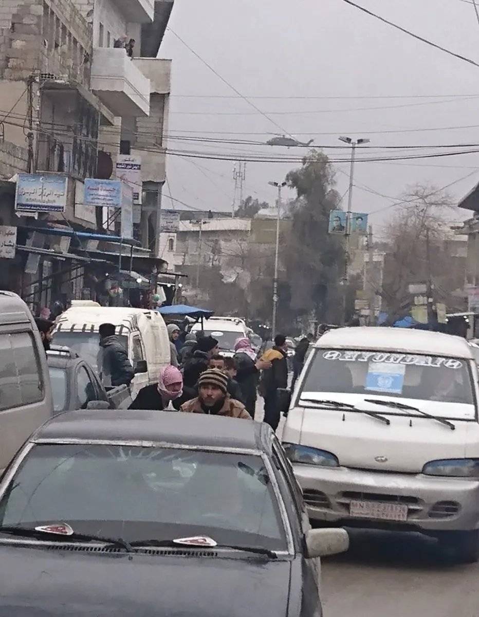 Hiện trường vụ nổ. Ảnh: TWITTER